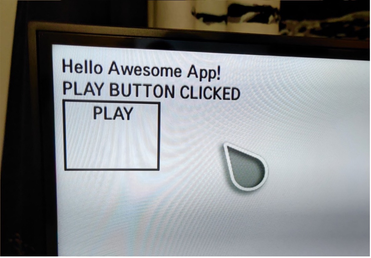 Smart TV development: Pointer support in a Smart TV application - Sofia ...